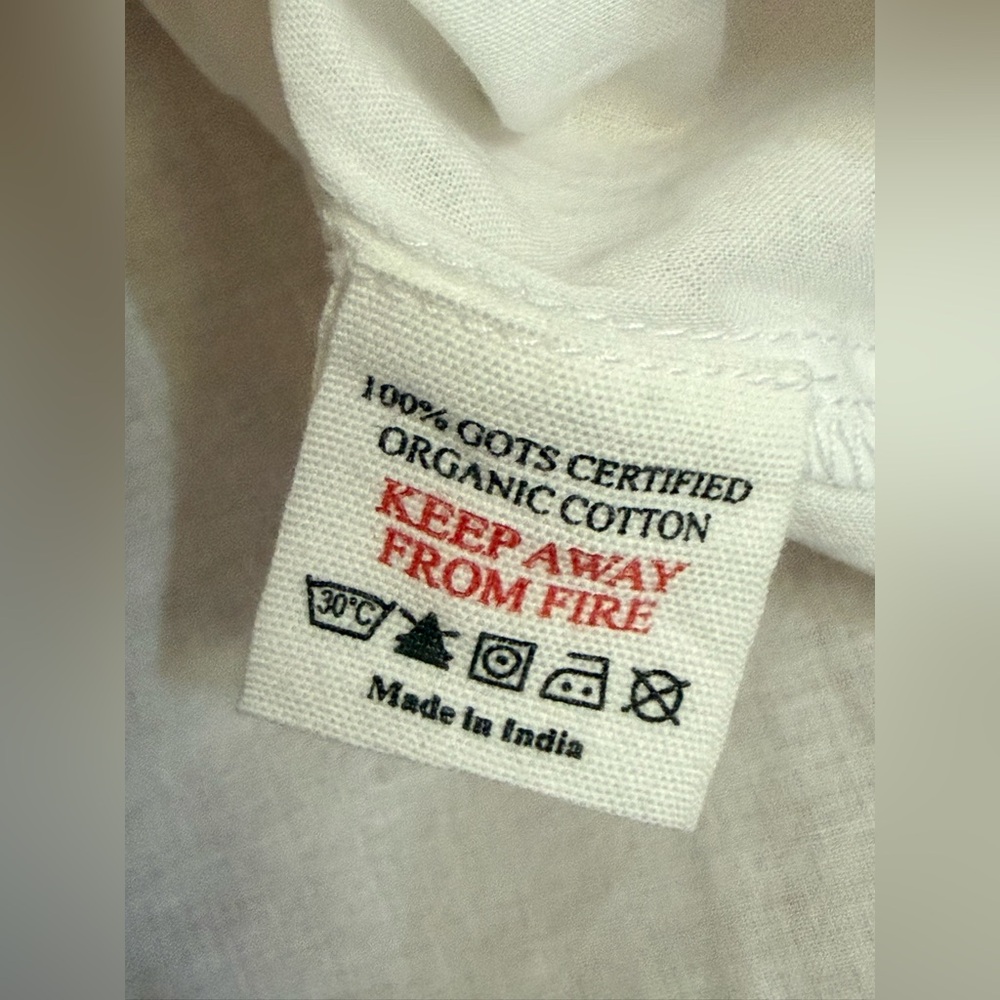 NWOT If Only If Eponine Blouse in white size XS Small - Picture 15 of 16